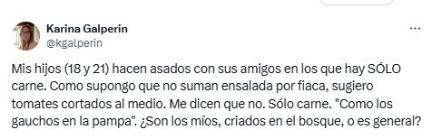 asado, carne, ensalada, guarnición, achuras